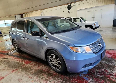 2013 Honda Odyssey Ex из США, поврежденный, VIN 5FNRL5H46DB021610